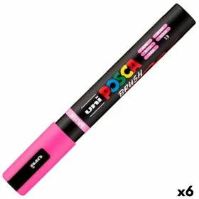 Marķieris BRUSH POSCA PC-5BR Rozā (6 gb.)