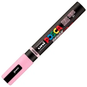 Marķieris BRUSH POSCA PC-5BR Gaiši Rozā (6 gb.)