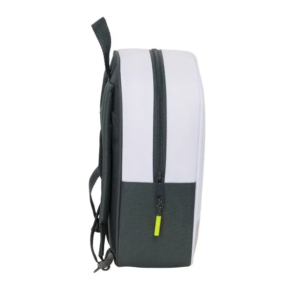 School Bag Real Madrid C.F. White 22 x 27 x 10 cm