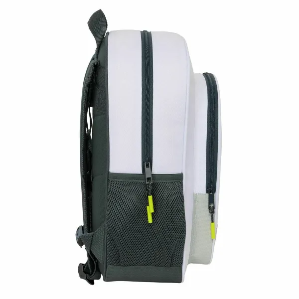 Skolas soma Real Madrid C.F. Balts 32 x 38 x 12 cm
