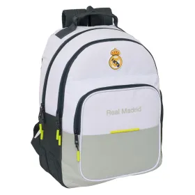 Mokyklinis krepšys Real Madrid C.F. Balta 32 x 42 x 15 cm