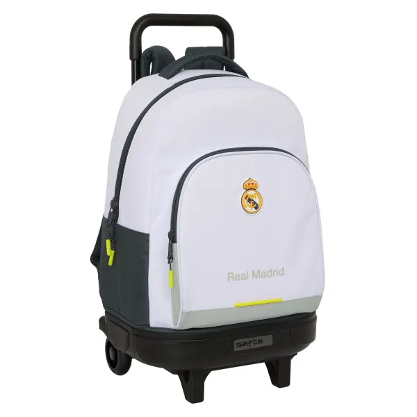 School Bag Real Madrid C.F. White 33 x 45 x 22 cm