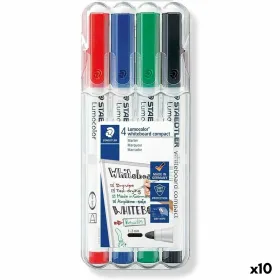 Tussisetti Staedtler LUMOCOLOR 4 Kappaletta (10 osaa)