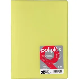 Organiser Folder Grafoplas POLIPLÁS Yellow Sheet (8 Units)