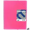 Organiser Folder Grafoplas MAXIPLÁS Fuchsia A4 (5 Units)