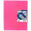 Organiser Folder Grafoplas MAXIPLÁS Fuchsia A4 (5 Units)