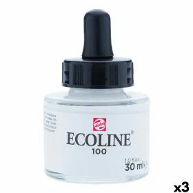 Ūdenskrāsas Talens Ecoline Balts 30 ml (3 gb.)