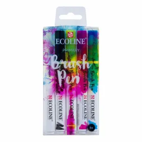 Tussisetti Talens Ecoline BRUSH PEN Monivärinen 5 Kappaletta
