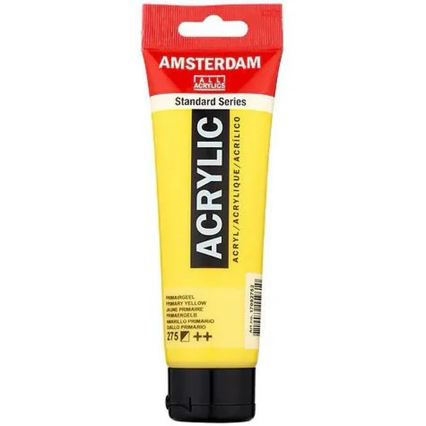 Acrylic paint Talens Amsterdam Yellow 120 ml (3 Units)