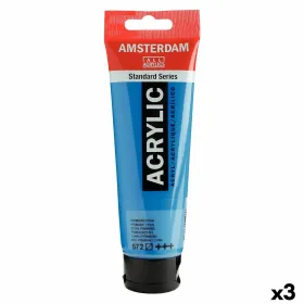 Akrila krāsa Talens Amsterdam Ciānkrāsa 120 ml (3 gb.)