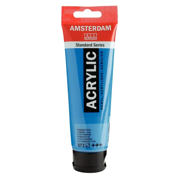 Akrila krāsa Talens Amsterdam Ciānkrāsa 120 ml (3 gb.)