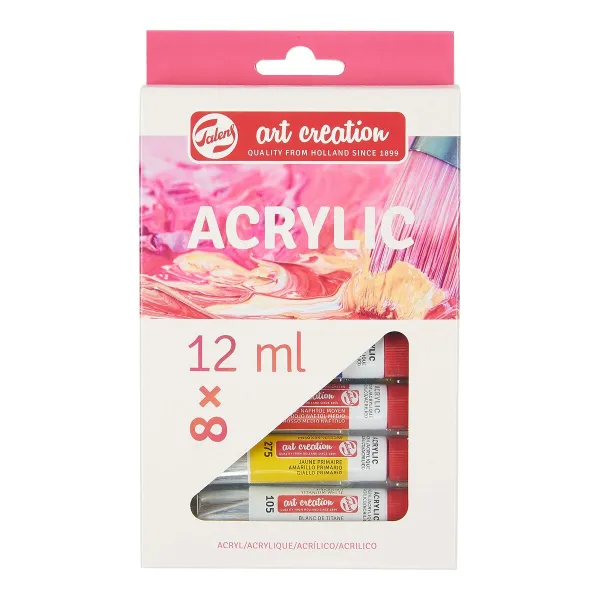 Набор акриловых красок Talens Разноцветный 12 ml 8 Предметы