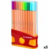 Žymeklių rinkinys Stabilo POINT 88 Spalvotas 20 Dalys (5 vnt.)