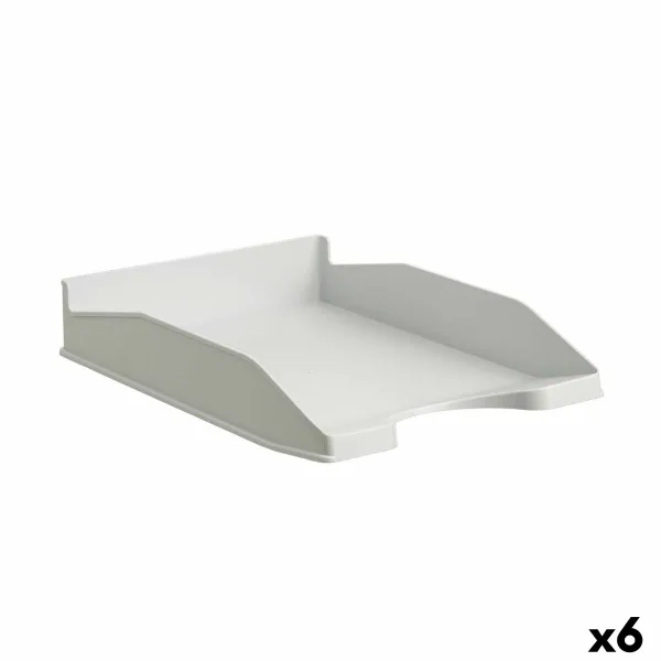 Filing Tray Archivo 2000 Grey A4 Sheet Plastic (6 Units)