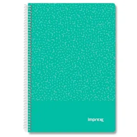 Notebook Imprex Green Sheet 80 Sheets (4 Units)