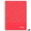 Notebook Imprex Red A5 80 Sheets (4 Units)