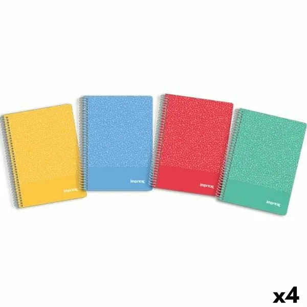 Book of Rings Imprex A5 80 Sheets (4 Units)