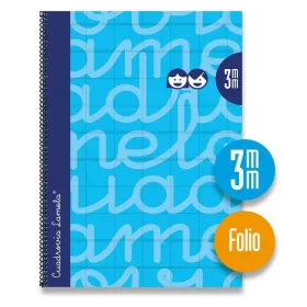 Set of exercise books Lamela Blue Sheet 80 Sheets 21,5 x 31,5 cm 5 Pieces (4 Units)