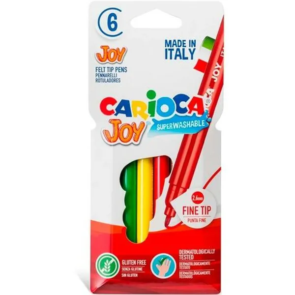 Tussisetti Carioca JOY Monivärinen 6 Kappaletta (24 osaa)