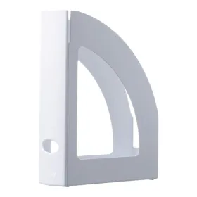 Magazine rack Archivo 2000 Ecogreen White A4 Sheet polystyrene 25 x 8 x 32 cm (6 Units)