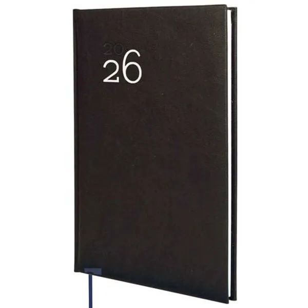 Diary Finocam DYNAMIC MILANO Black 16,5 x 24 cm