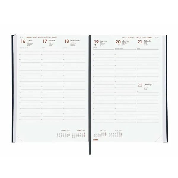 Grafiks Finocam DYNAMIC MILANO Melns 16,5 x 24 cm