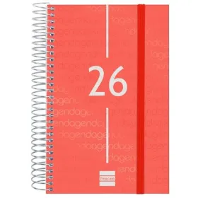 Diary Finocam YEAR Red 11,7 x 18,1 cm 2026