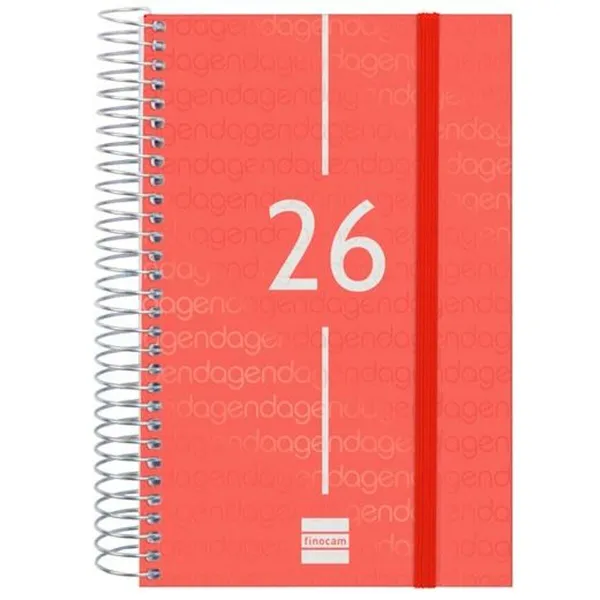 Grafiks Finocam YEAR Sarkans 11,7 x 18,1 cm 2026