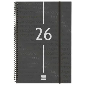 Grafiks Finocam YEAR Melns 16,5 x 24,2 cm 2026