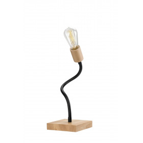 LN-1.111 CAMERON 1-light wooden night lamp