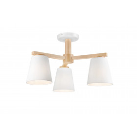 LM-3.113 ELLIE 3-light wooden ceiling lamp