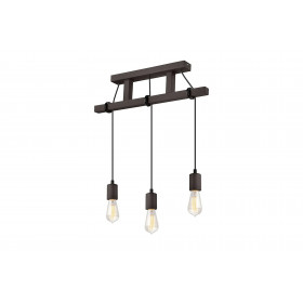 LM-3.97 LEON 3-light wooden hanging lamp