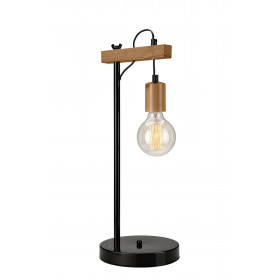 LN-1.97 LEON 1-light wooden night lamp