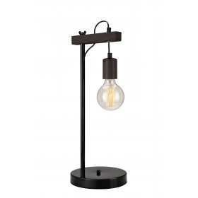 LN-1.97 LEON 1-light wooden night lamp