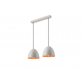 LM-2.73 LIVIA 2-light pendant lamp on a strip