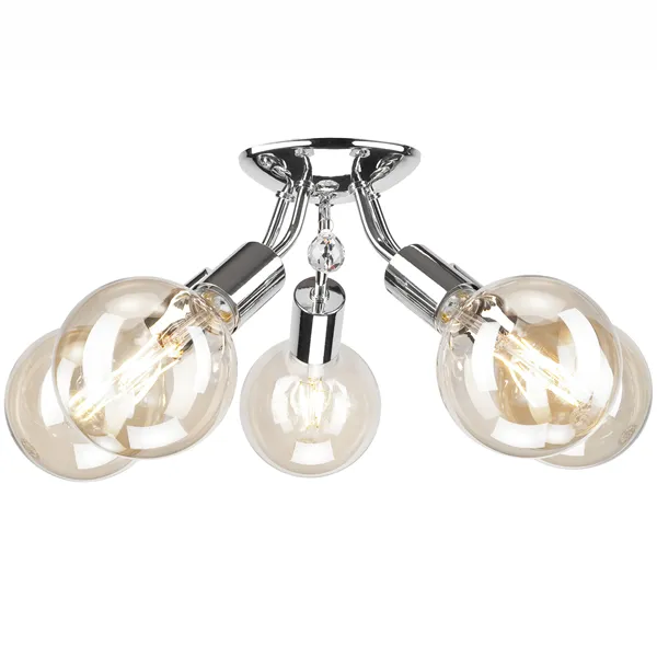 LM-5.122 VIGGO GLOSSY griestu lampa ar 5 gaismekļiem