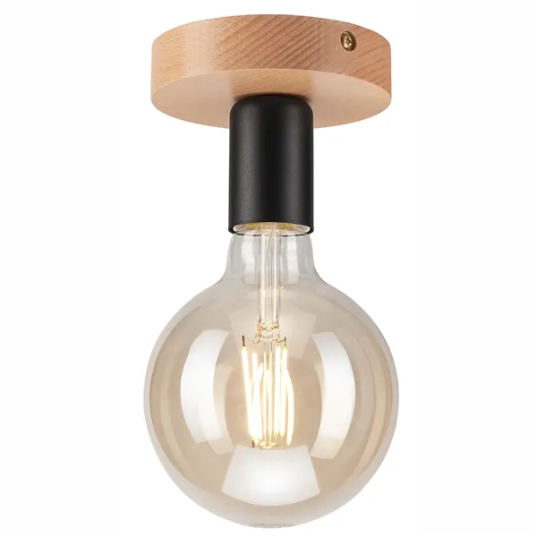 LM-1.138 VITO 1-lamppuinen puinen kattovalaisin