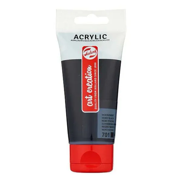 Akrila krāsa Talens Art Creation Melns 75 ml (3 gb.)