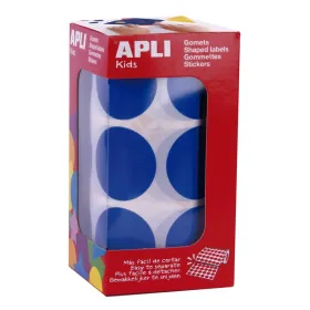 Hаклейки Apli Синий Круглый