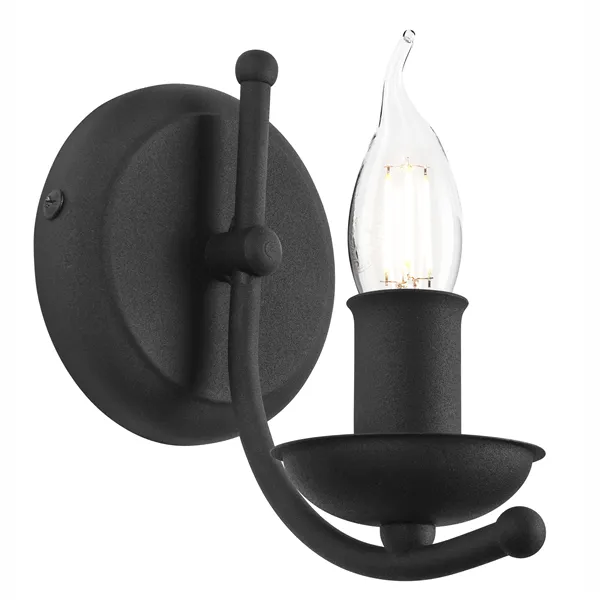 Классический настенный светильник KM-1.153 LUCY с 1 лампой