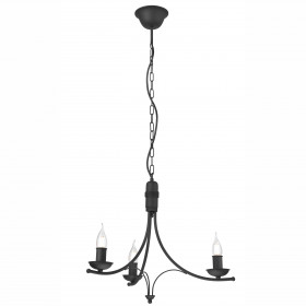LM-3.153 LUCY classic 3-light candlestick hanging lamp