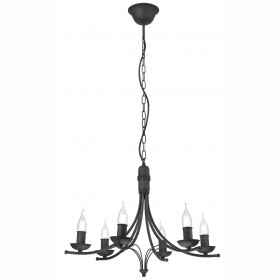 LM-6.153 LUCY classic 6-light candlestick hanging lamp