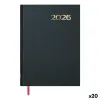 Diary DOHE SÍNTEX Black 14 x 20 cm 2026 (20 Units)