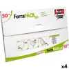 Adhesive Book Cover Fixo FORRAFÁCIL ECO Transparent 29,5 x 52 cm (4 Units)