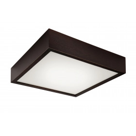 LD.PD-9.2 QUADRO 2-light wooden ceiling lamp