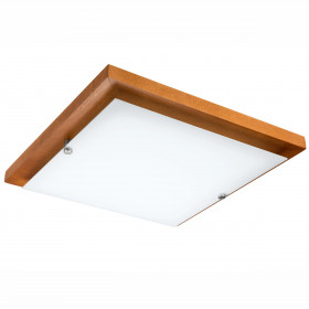 LD.PD-7.2 LED PEDRO LED 2-light wooden ceiling lamp