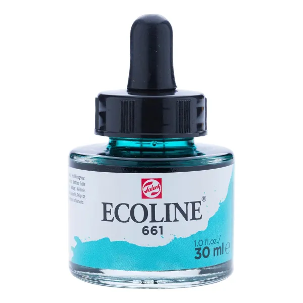 Ūdenskrāsas Talens Ecoline Tirkīzzaļš 30 ml (3 gb.)