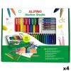 Žymeklių rinkinys Alpino MARKER STUDIO Spalvotas 48 Dalys (4 vnt.)