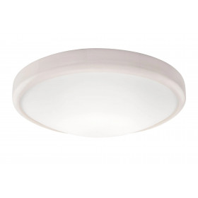 LD.PD-8.2 ANELLO ceiling lamp with convex glass, 2-light wooden