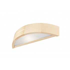 LD.PD-6.4 EVELINE WALL 1-light wooden semi-ceiling lamp